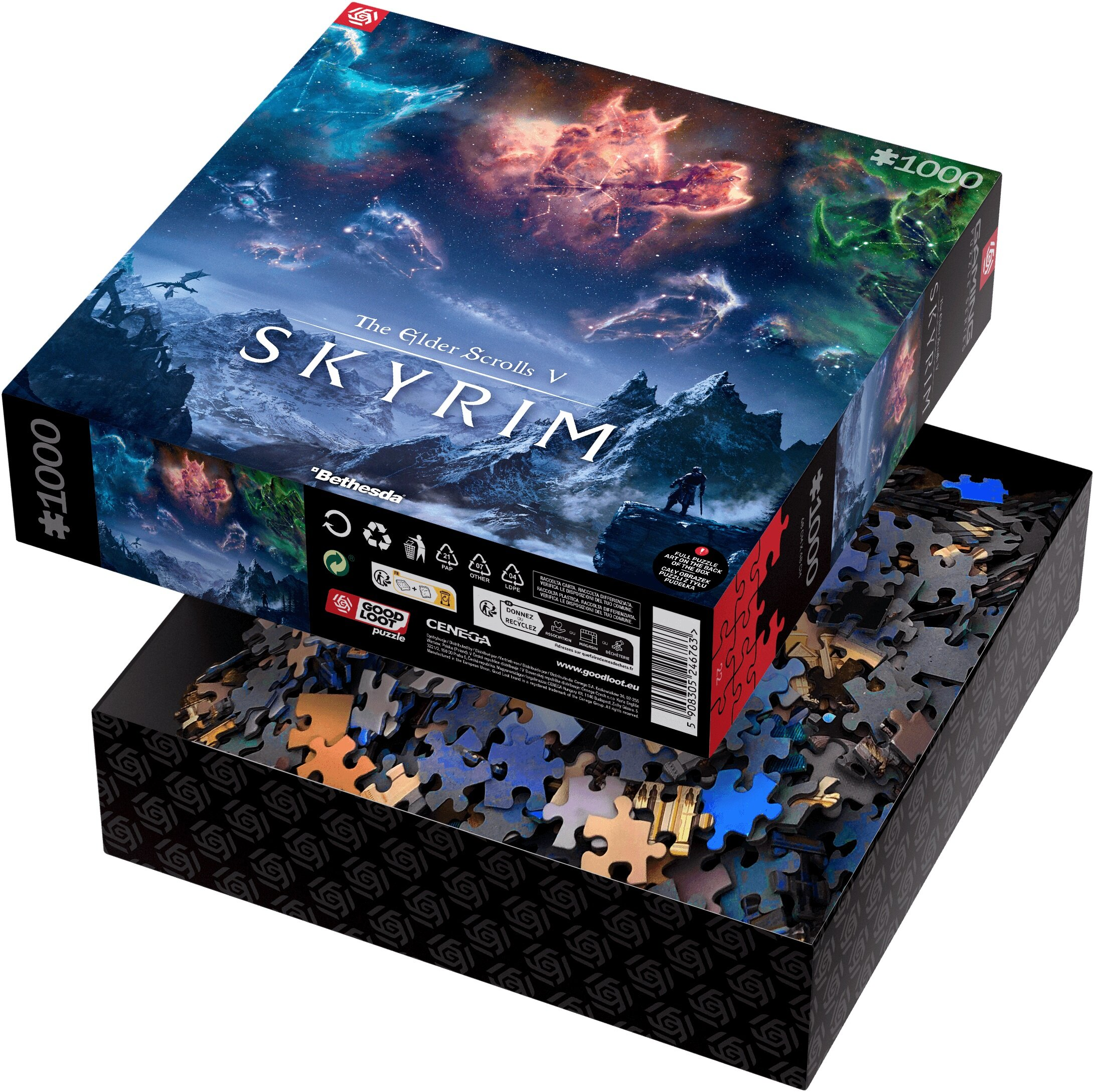 Puzzle GOOD LOOT Gaming The Elder Scrolls V - Skyrim (1000 elementów)