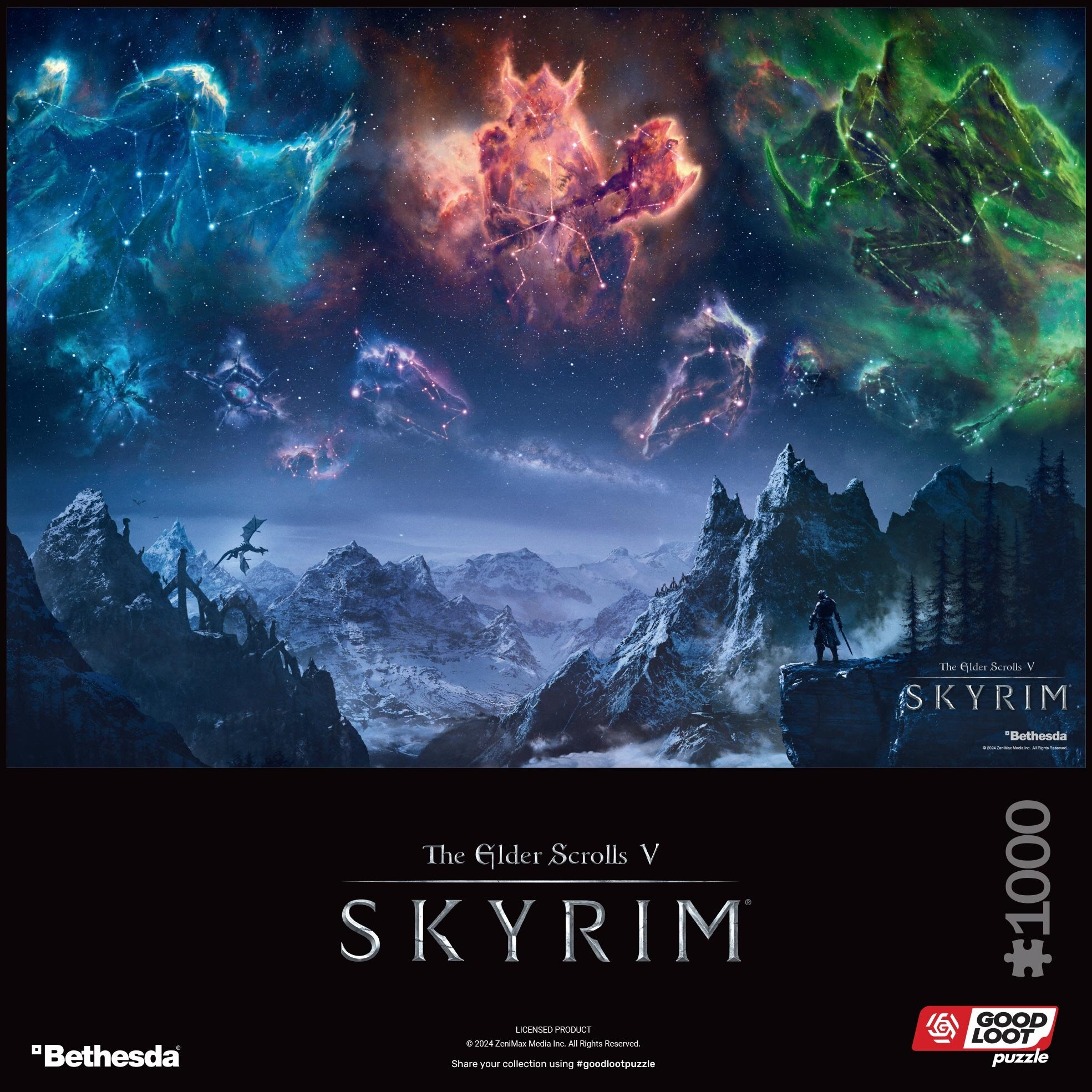 Puzzle GOOD LOOT Gaming The Elder Scrolls V - Skyrim (1000 elementów)