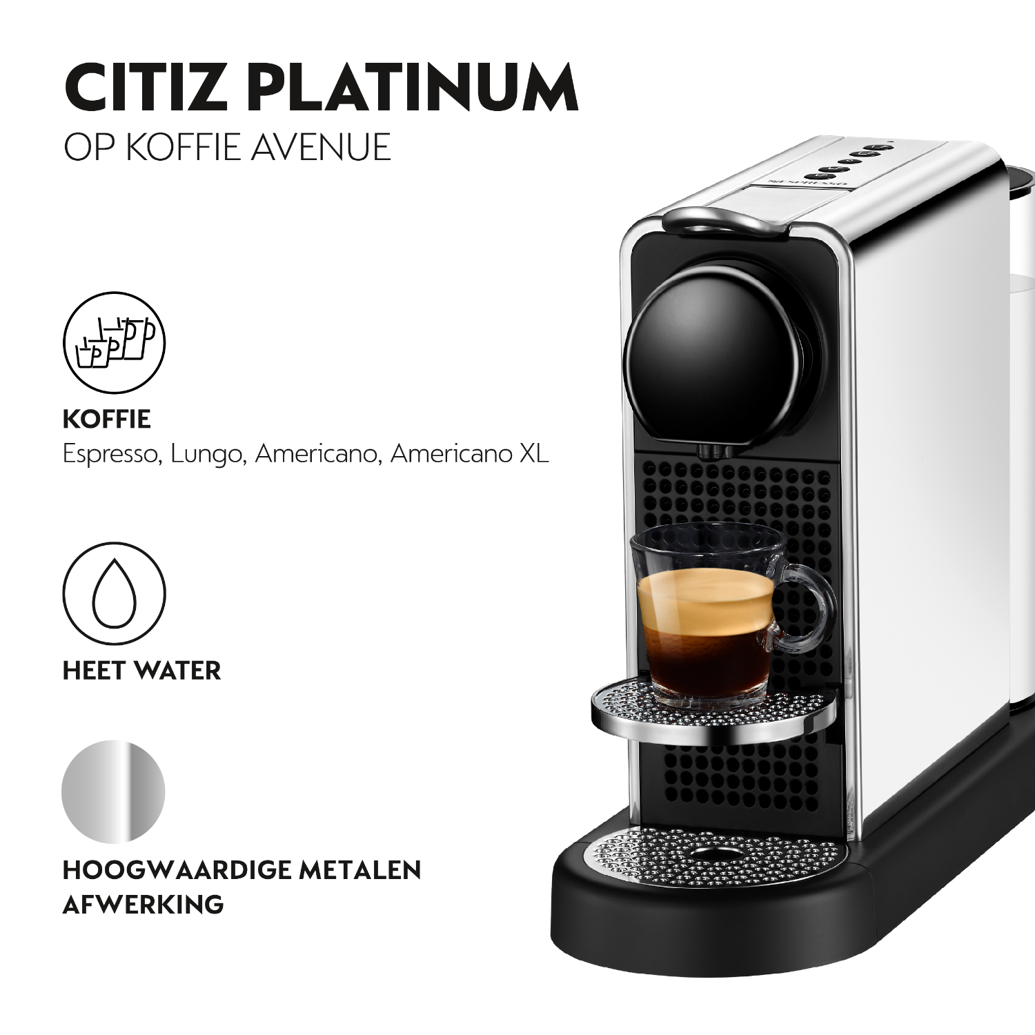 Krups CitiZ Platinum XN610D kopen? Vergelijk de prijzen