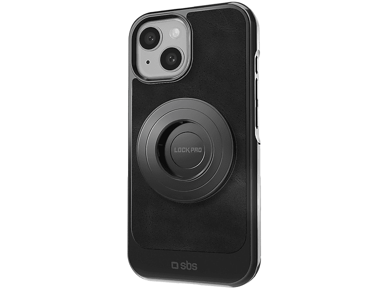 SBS LockPro Nero Tpu, Cover Magsafe per iPhone 15,Nero