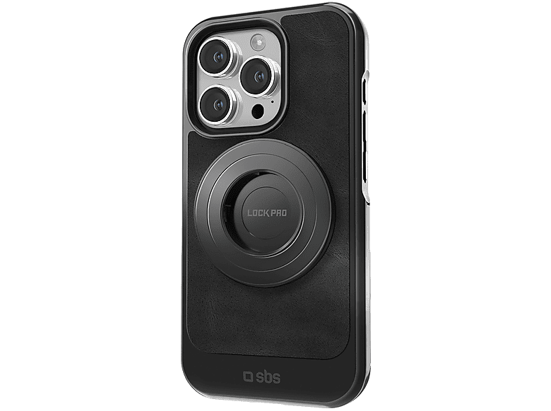 SBS LockPro Nero Tpu, Cover Magsafe per iPhone 15 Pro,Nero