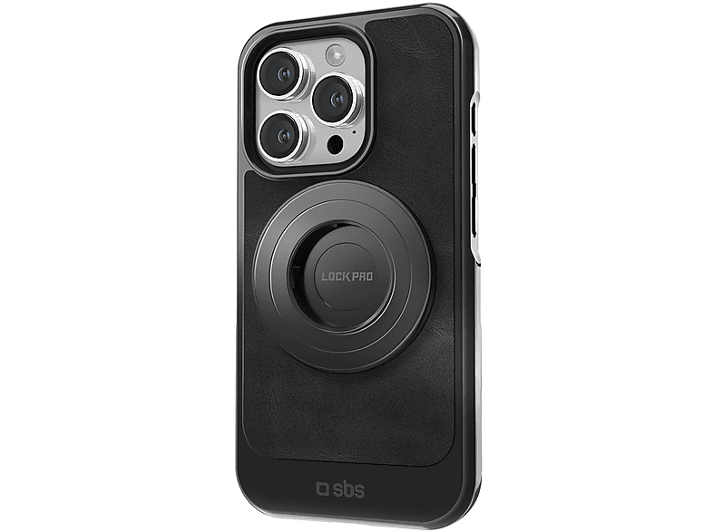 SBS Cover, Cover Magsafe per iPhone 15 Pro Max,Nero