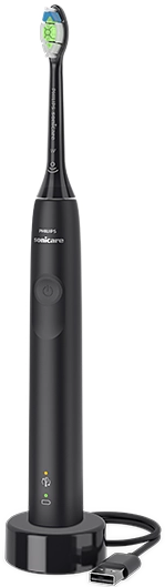 PHILIPS HX3681/54 Sonicare 4100 Elektromos fogkefe, fekete