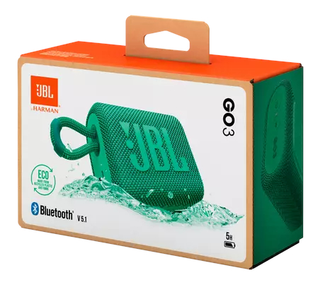 Głośnik Bluetooth JBL GO 3 Eco Zielony