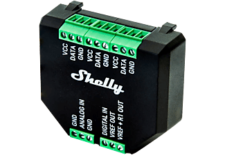 SHELLY Szenzor adapter Plus relékhez (PLUS1-ADD), fekete