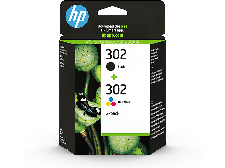 HP Combo Pack 302 KIT Cartucce