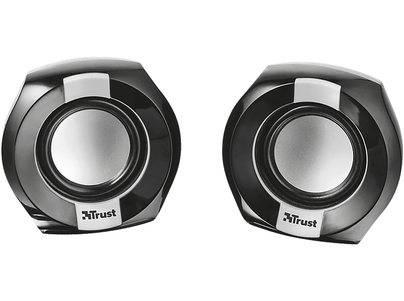 Altavoces para PC - Trust Polo, Alámbrico, 2 unidades, 8W, Negro