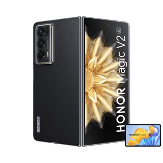 Móvil - Honor Magic V2 + PAD8, Negro, 16+512GB, 16GB RAM, 6.43" AMOLED, Qualcomm® Snapdragon® 8 Gen 2, 5000mAh, Android