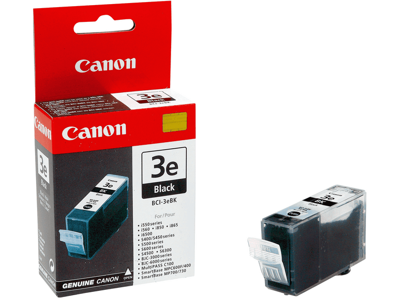 CANON BCI-3e BK Schwarz 4479A002; Tintenpatrone — Foto 2 von 2