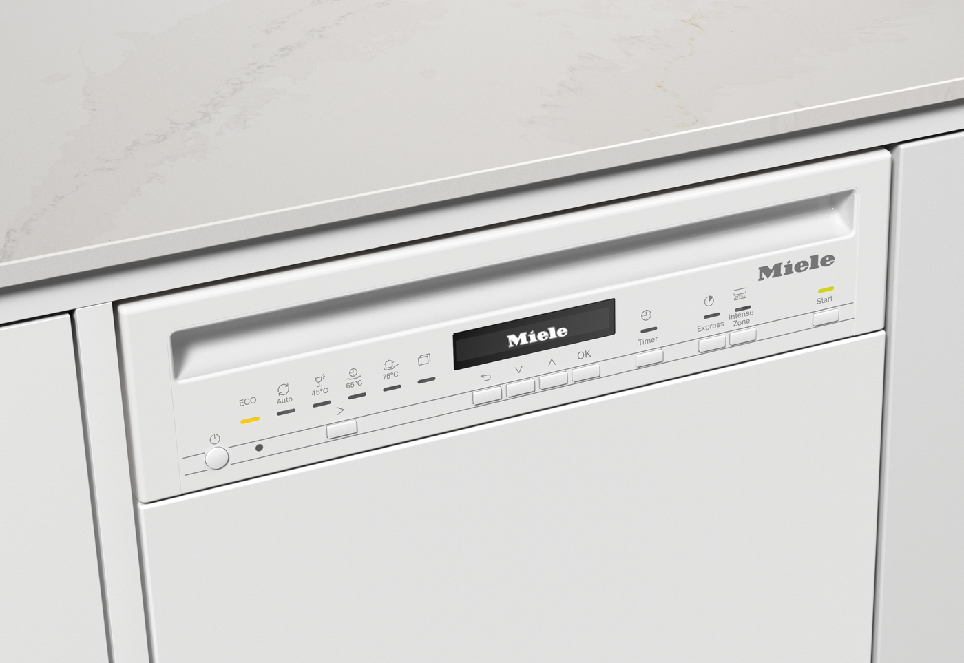 Ein schwarzer tragbarer DVD-Player mit Bildschirm und Knöpfen.