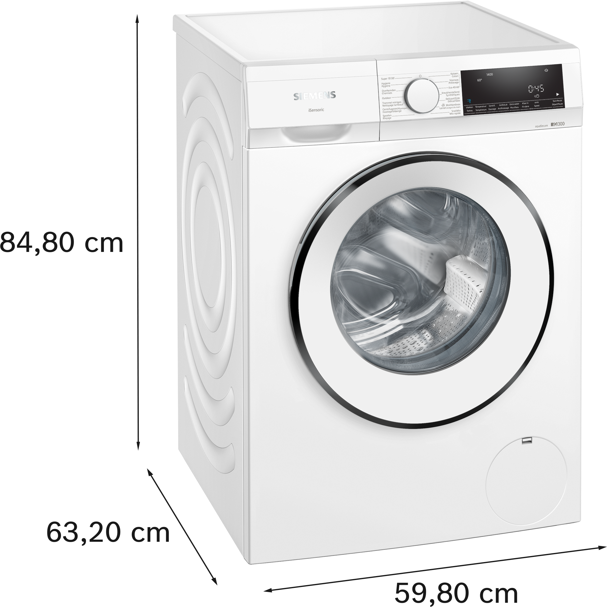 SIEMENS Lave-linge frontal A (WG44G00MFG)