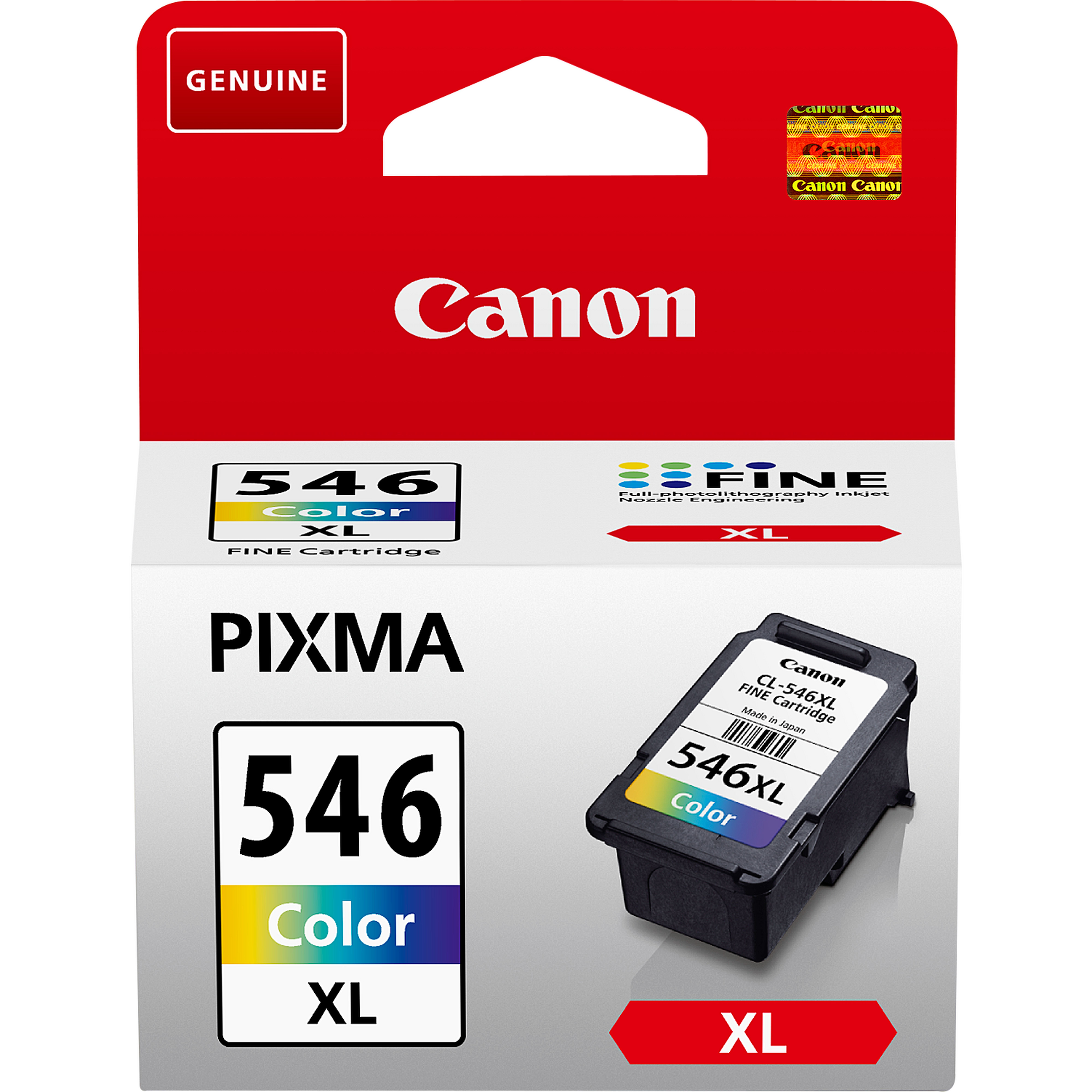 Canon Inkt - CL-546XL Cyaan, Magenta, Geel