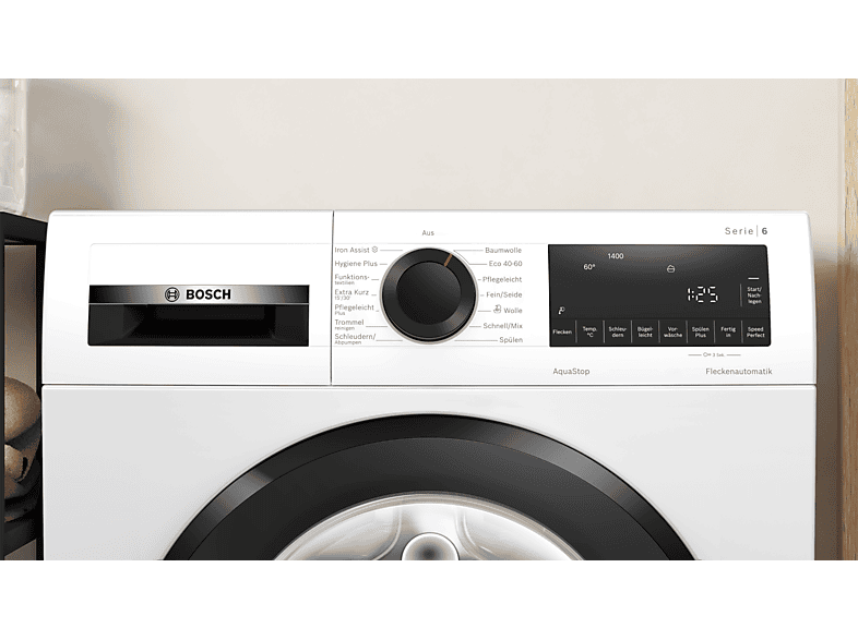 BOSCH WGG244ZECO Serie 6 Waschmaschine (9 kg, 1400 U/Min., A)