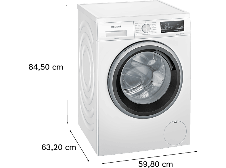 Siemens WU14UT28 iQ500 Waschmaschine (8 kg, 1400 U/Min., A, Frontlader)