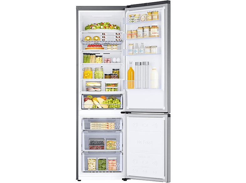 Samsung RB38C672ESA Lodówka AI z dolnym zamrażalnikiem SpaceMax™ Wi-Fi 390 l 2,03 m – zdjęcie 2