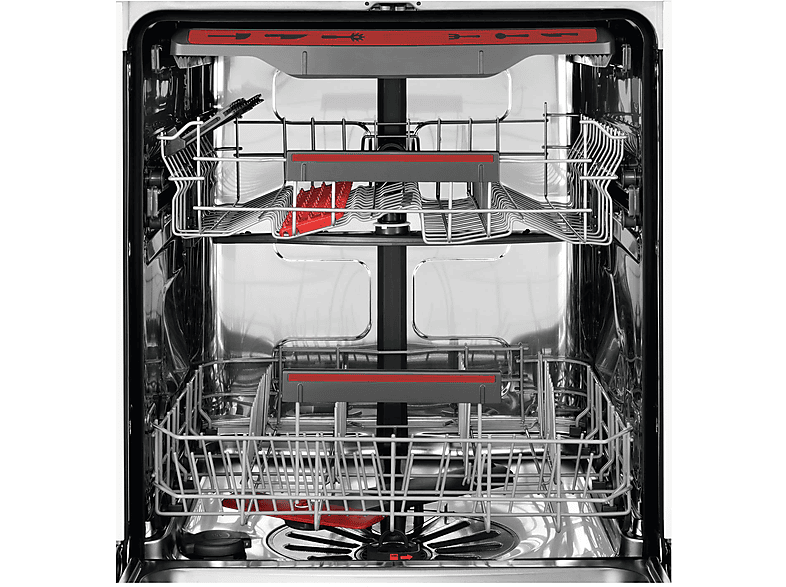 AEG FFB6491AZW Serie 6000 mit SatelliteClean® Geschirrspüler (Standgerät, 598 mm breit, 44 dB (A), C)