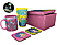 Rick és Morty - Pattern ajándékcsomag (XXL üvegpohár, bögre, 2 db alátét)