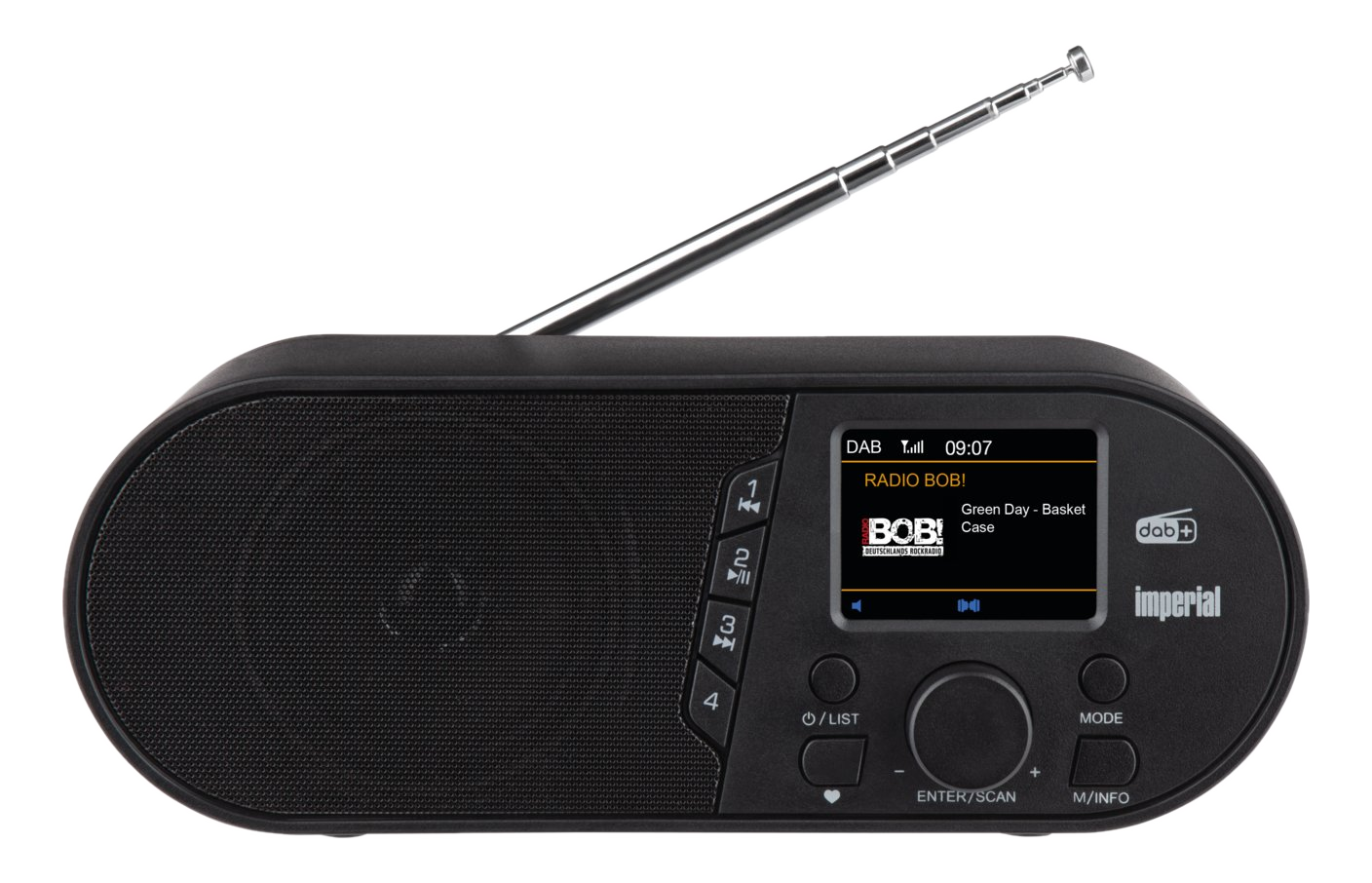 IMPERIAL DABMAN d105 - Radio DAB+/FM avec Bluetooth (DAB+, FM, Noir)