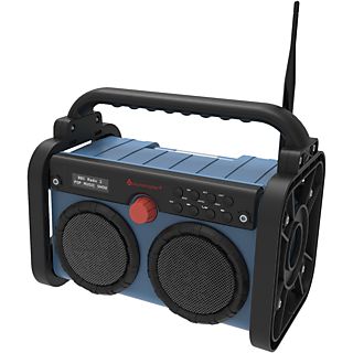 SOUNDMASTER DAB85BL - Radio stereo da cantiere/giardino DAB+/FM con Bluetooth (DAB+, FM, Blu)