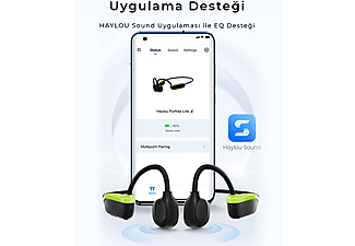 HAYLOU Purfree Lite BC04 Kablosuz Bluetooth Kulak Üstü Kulaklık Siyah_3