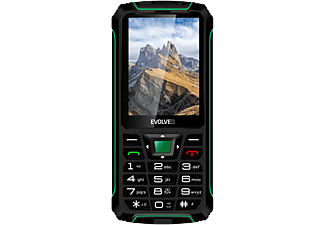 EVOLVEO STRONGPHONE W4 DualSIM Fekete-Zöld Kártyafüggetlen Mobiltelefon