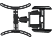 HAMA FITV 32-65" két karos dönthető/forgatható fali konzol, fekete (220834)
