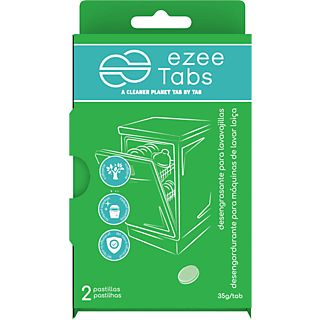 Limpiador - Ezeetabs Desengrasante para lavavajillas, 2 pastillas, 35 gr, Verde