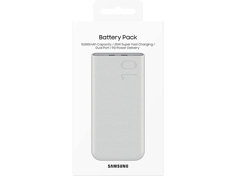 SAMSUNG EB-P3400X 10.000 mAh Süper Hızlı Taşınabilir Şarj Cihazı Bej_6