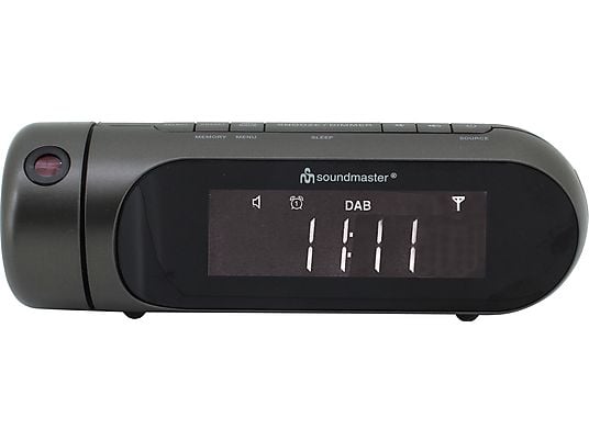 SOUNDMASTER UR6700AN - Uhrenradio (DAB+, FM, Anthrazit)