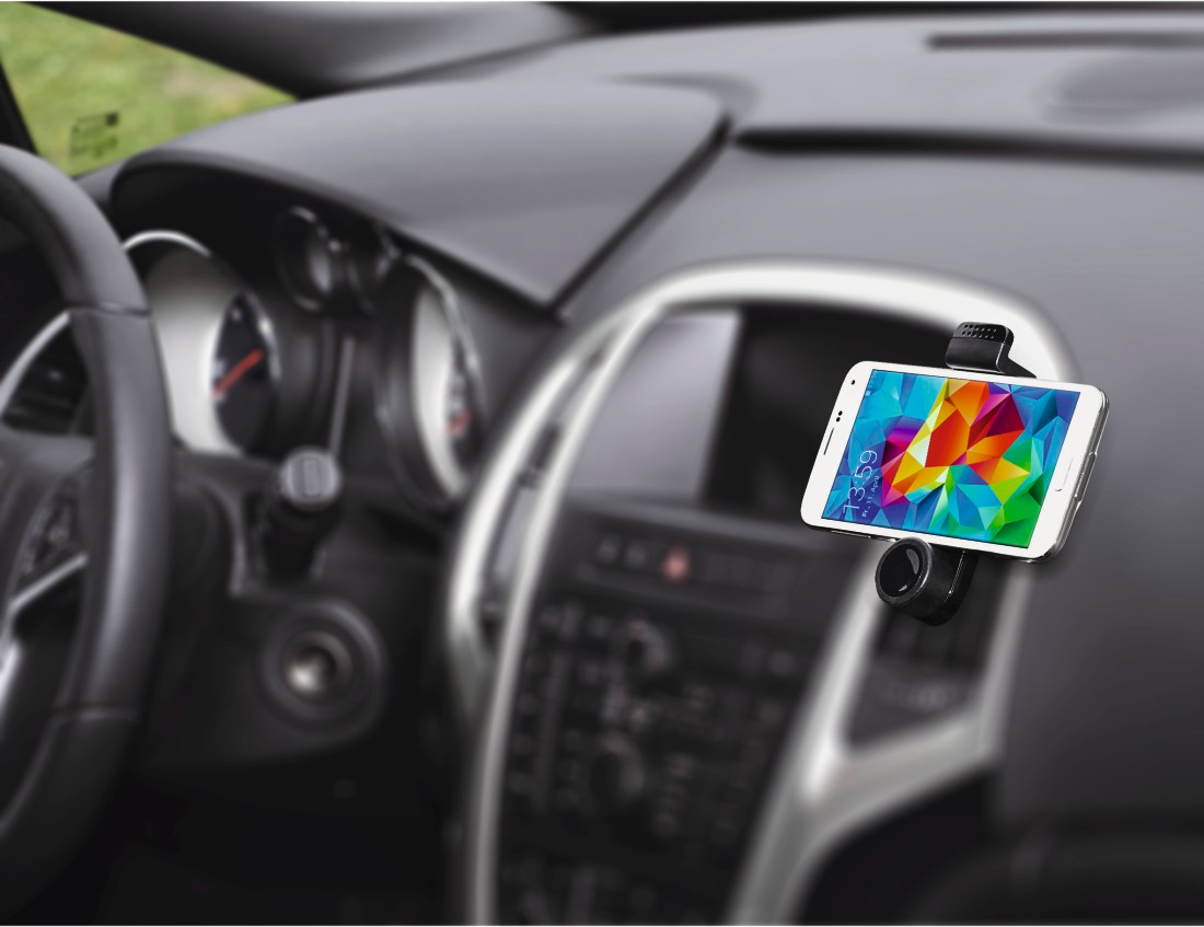 HAMA Flipper - Support universel pour smartphone (Noir)