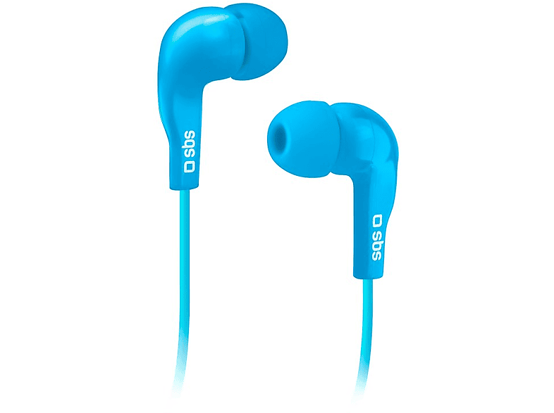 SBS 13069 Studio mix 10 Stereo In-Ear Kopfhörer mit Klinkenkabel, Blau