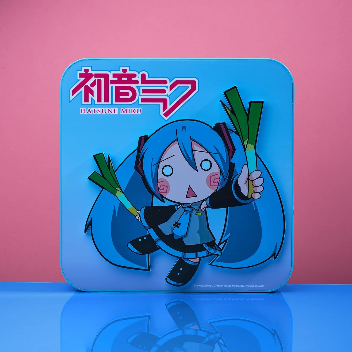 RUBBER ROAD Hatsune Miku 3D - Luminaire (Multicolore)
