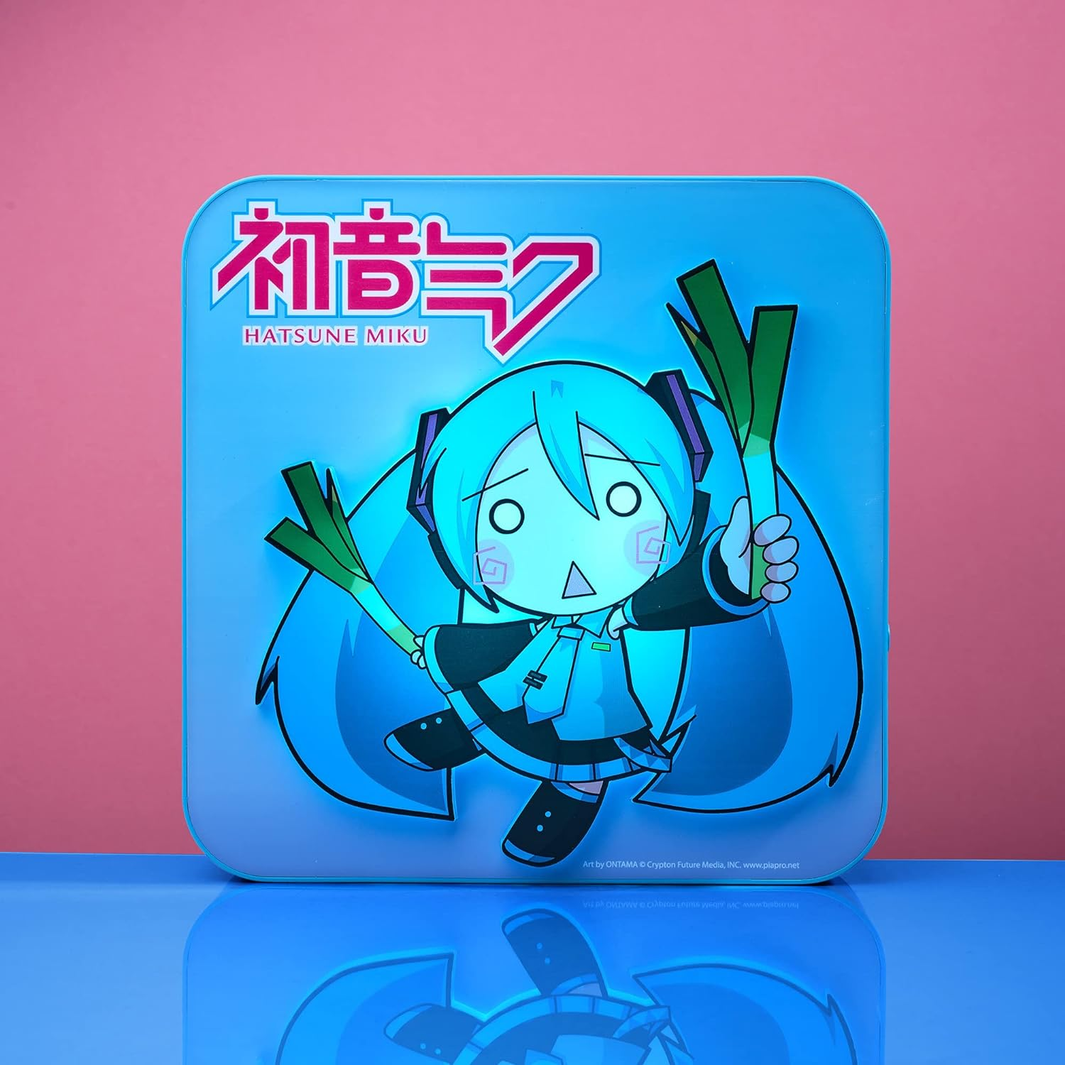 RUBBER ROAD Hatsune Miku 3D - Luminaire (Multicolore)