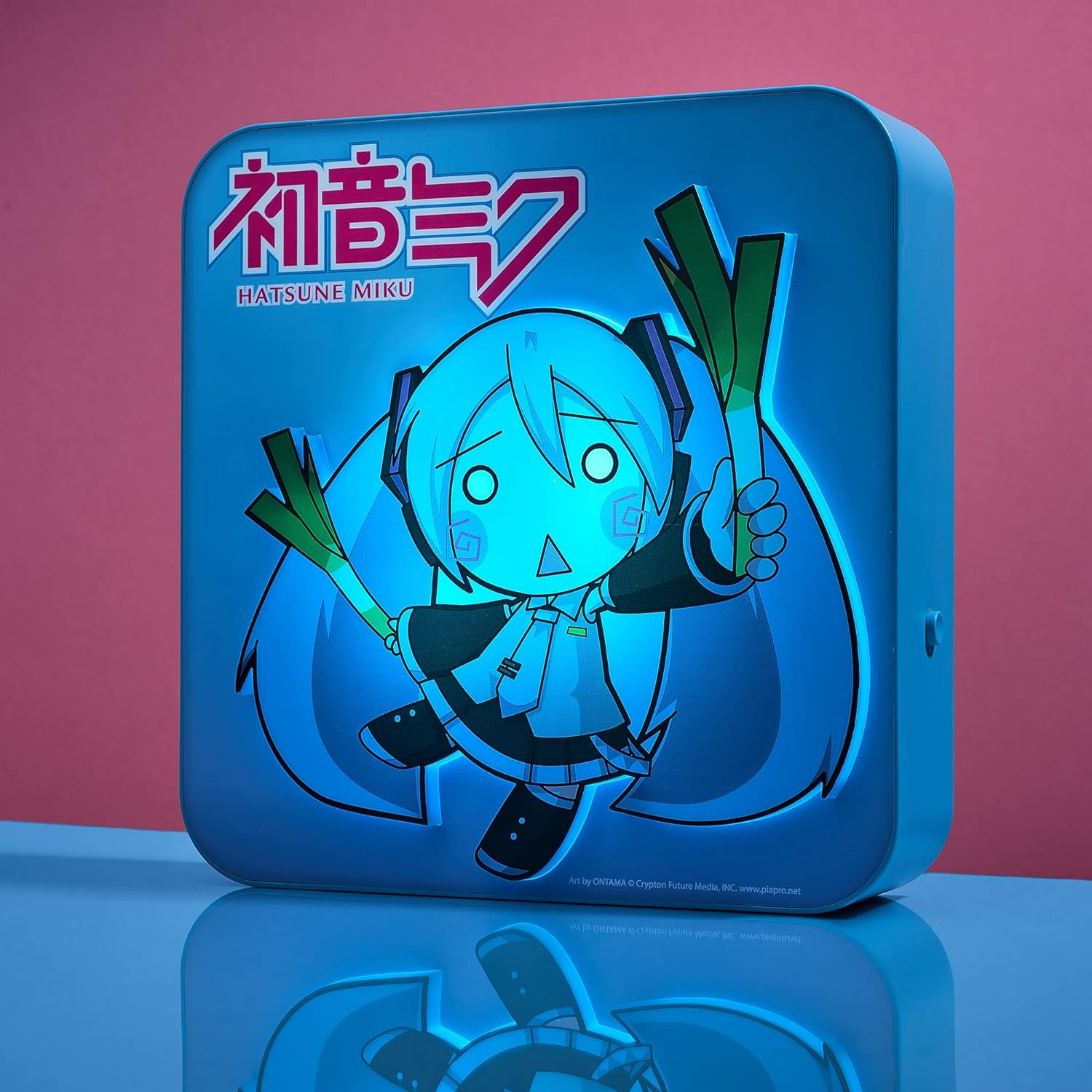 RUBBER ROAD Hatsune Miku 3D - Luminaire (Multicolore)