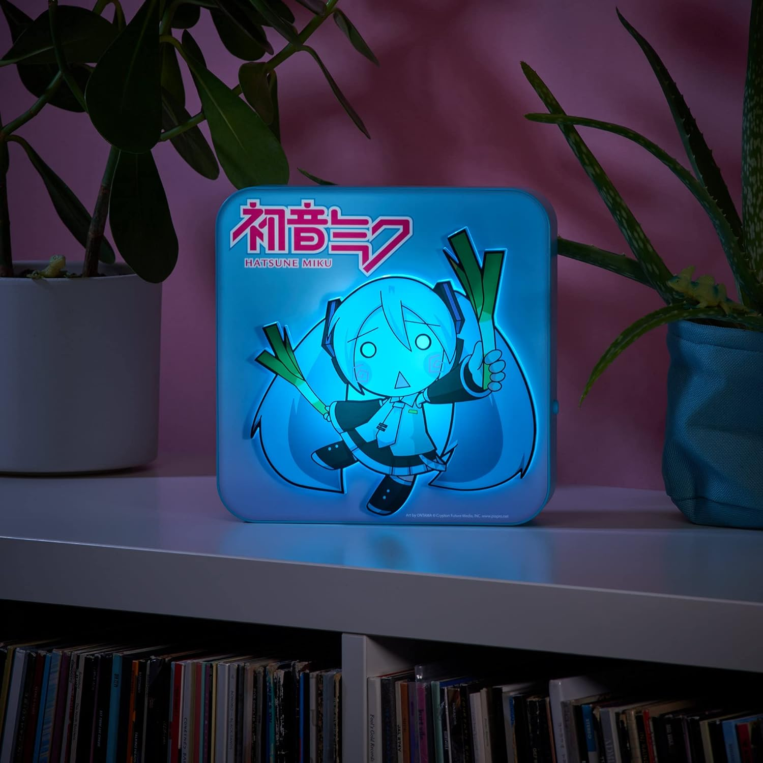 RUBBER ROAD Hatsune Miku 3D - Luminaire (Multicolore)