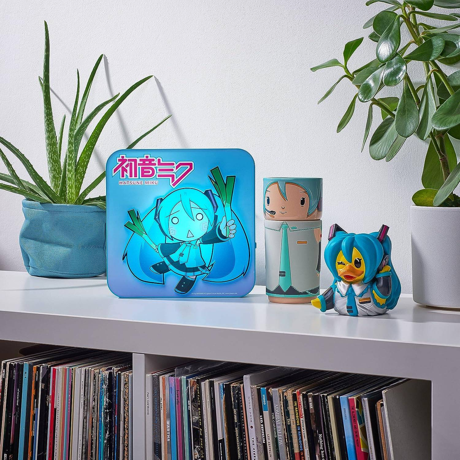 RUBBER ROAD Hatsune Miku 3D - Luminaire (Multicolore)