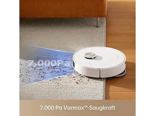 DREAME L10s Pro Ultra Heat - Robot aspirapolvere e lavapavimenti (Bianco)