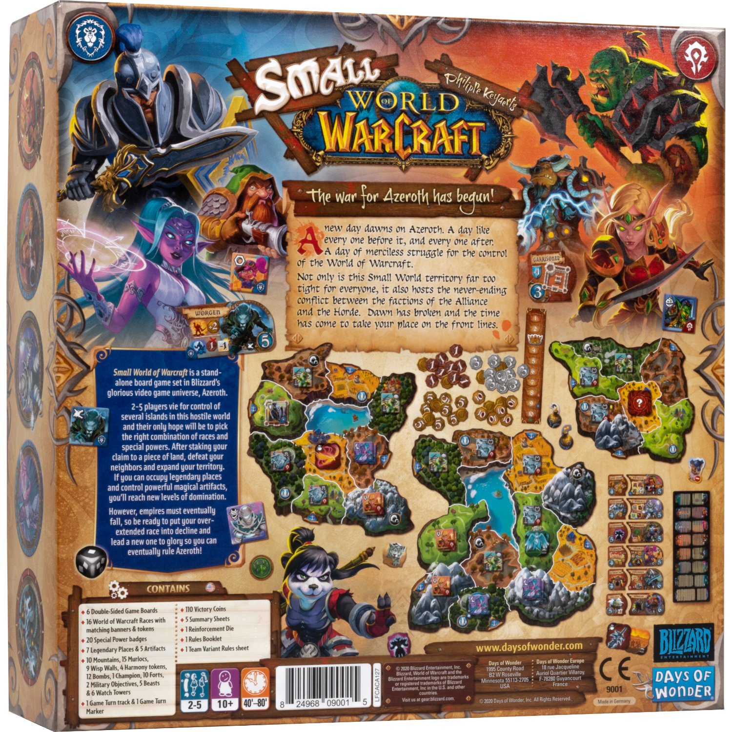 ASMODEE (UE) Small World of Warcraft - Bordspel
