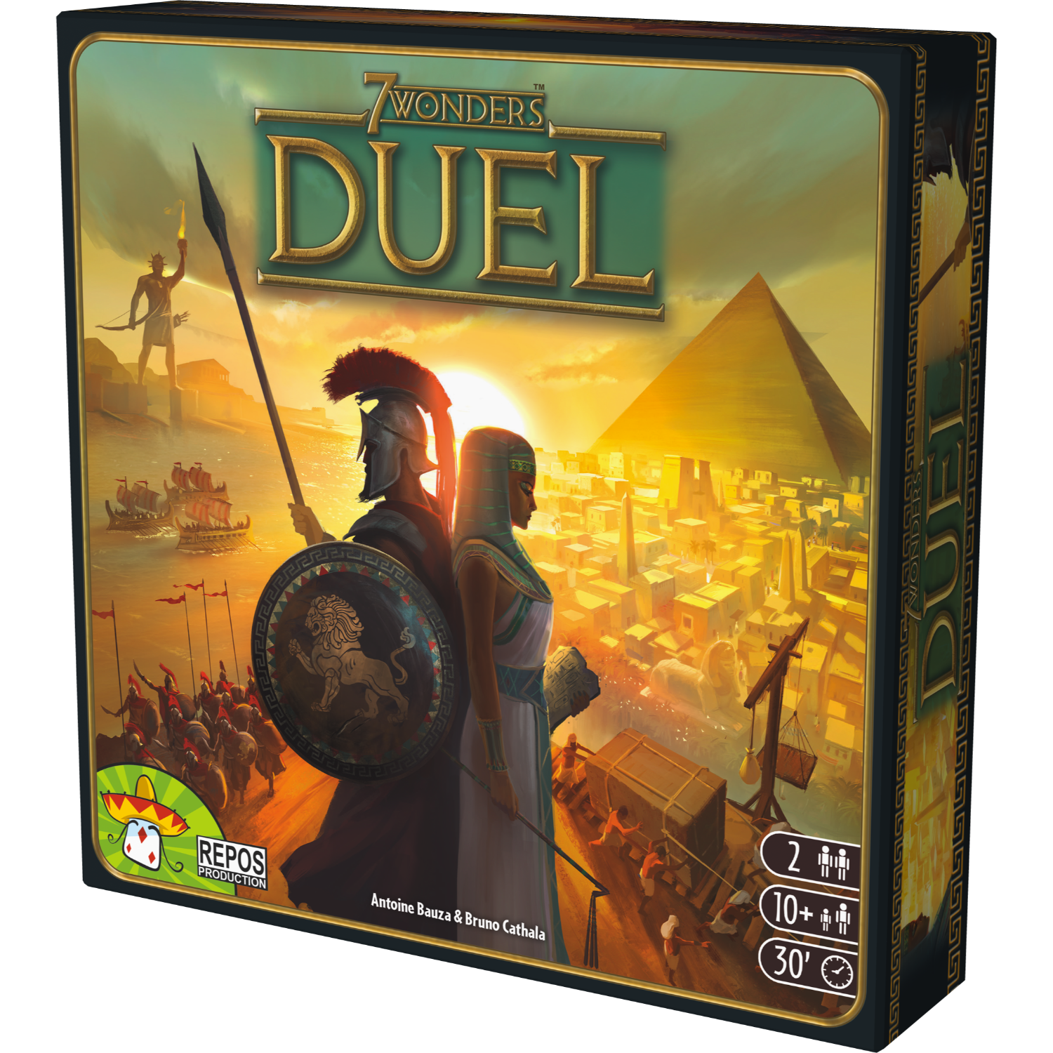 7 Wonders Duel - Bordspel