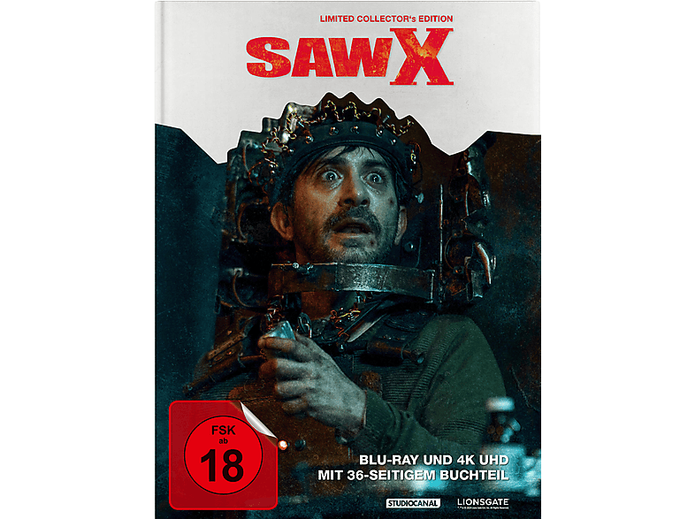 SAW X 4K Ultra HD Bluray + Bluray auf 4K Ultra HD Bluray + Bluray