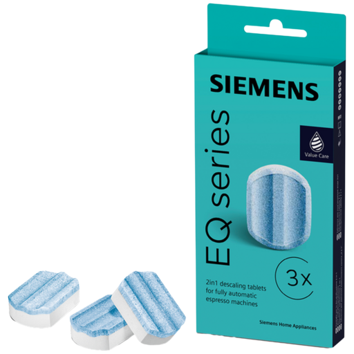 Siemens TZ80002A Tablettes de détartrage pour machines à expresso