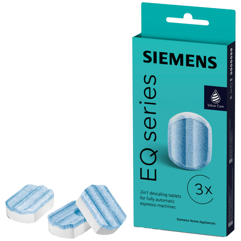 Siemens TZ80002A Tablettes de détartrage pour machines à expresso
