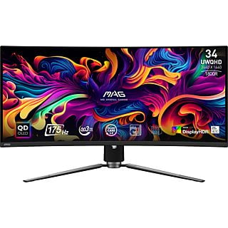 MSI MAG 341CQP QD-OLED - 34 inch - 3440 x 1440 (Ultrawide Quad HD) - 0.03 ms - 175 Hz