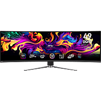 MediaMarkt MSI MPG 491CQP QD-OLED - 49 inch - 5120 x 1440 (Dual Quad HD) - 0.03 ms - 144 Hz aanbieding