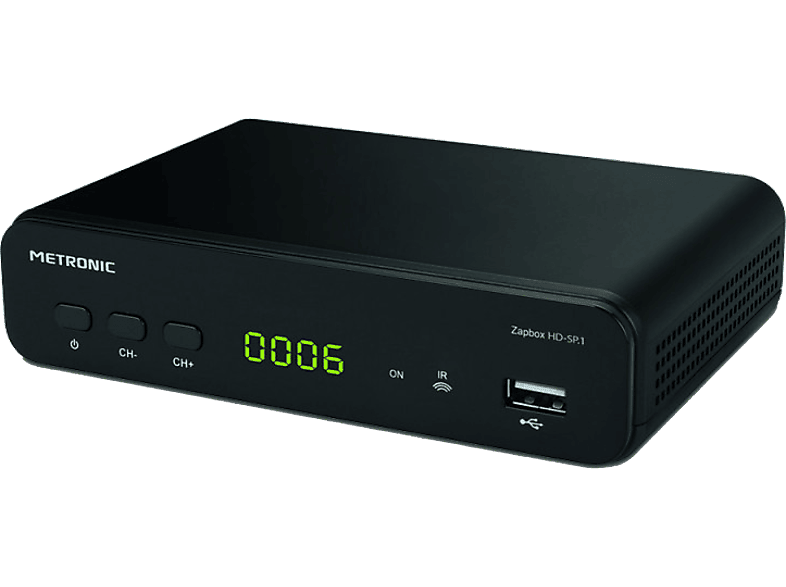 Metronic Zapbox HD-SH.1 Decoder TNT DTT TDT HD DVBT-2 HDMI