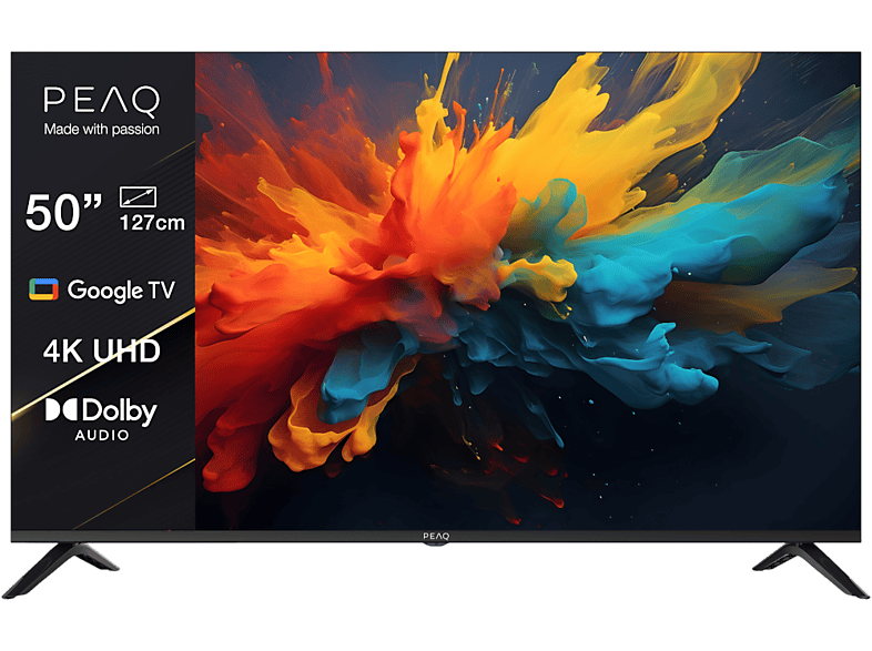 Peaq Ptv 50gqu-5024c 50" Qled Smart 4k