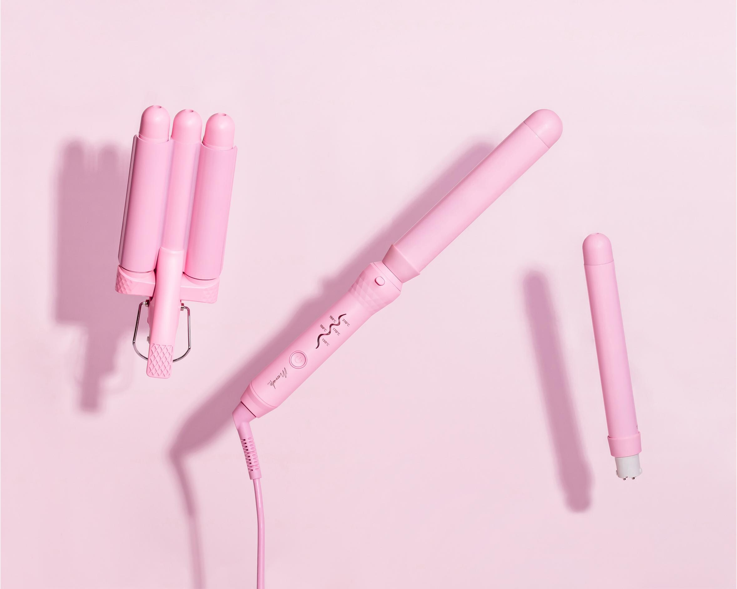 MERMADE Style Wand - Welleneisen (Pink)