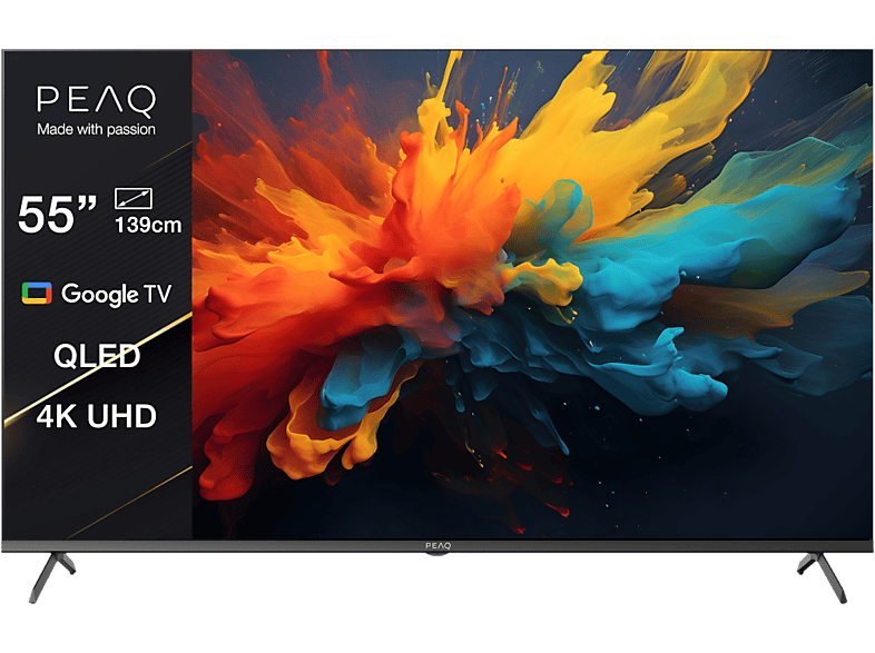 Peaq Ptv 55gqu-5024c 55" Qled Smart 4k