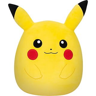 JAZWARES Squishmallows - Pokémon: Pikachu - Pupazzo di peluche (Giallo/nero/rosso)