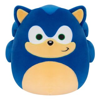 JAZWARES Squishmallows - Sonic the Hedgehog - Pupazzo di peluche (Blu/Crema/Bianco)